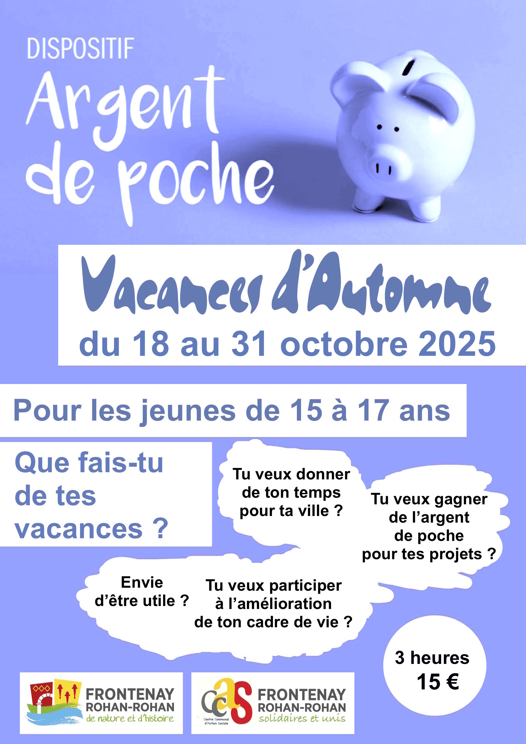 Argent de poche 2025 e