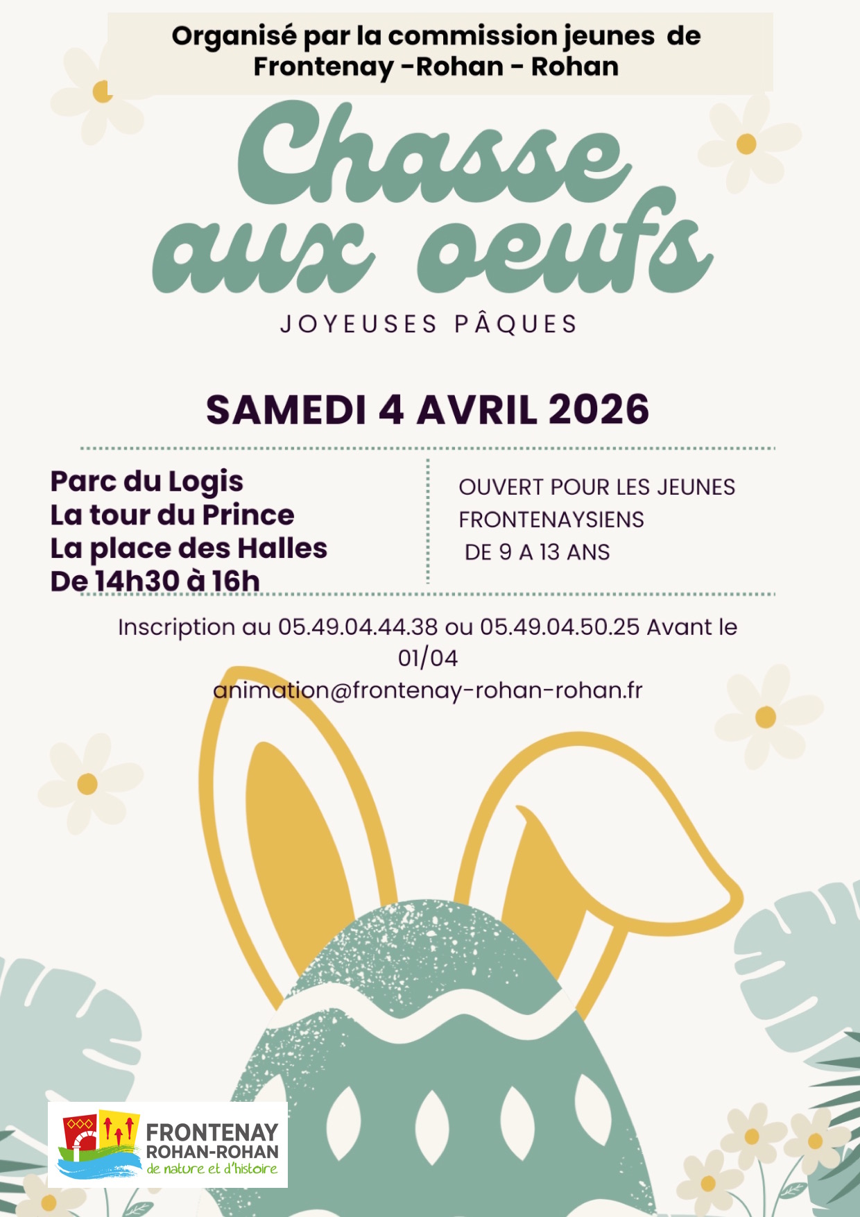 Chasse aux oeufs commission jeunes