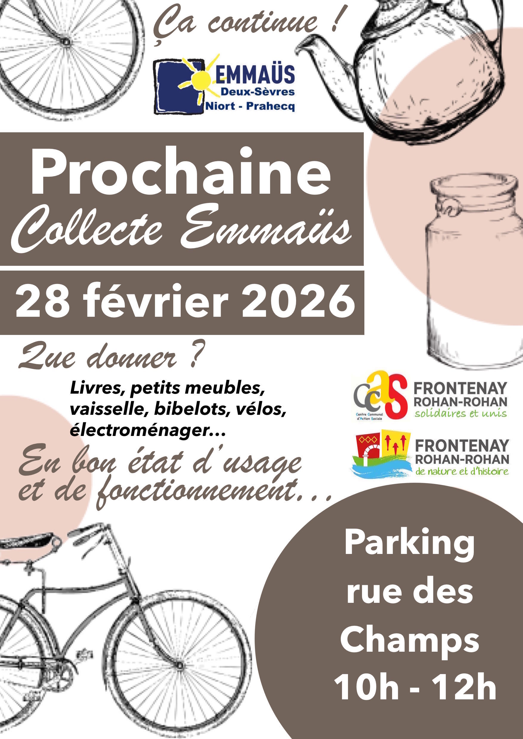Collecte Emmaüs février 2026