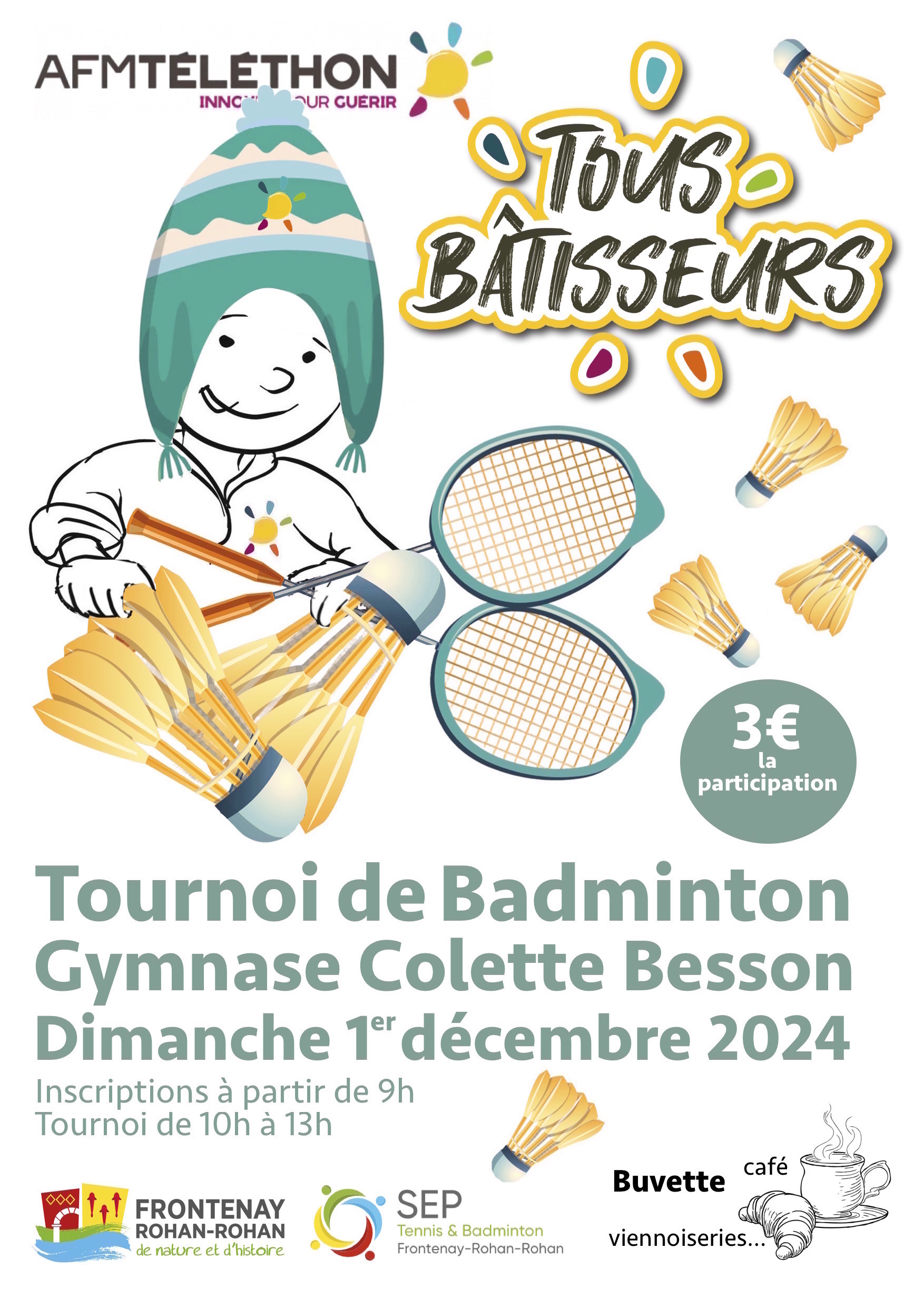 Téléthon Badminton 2024 