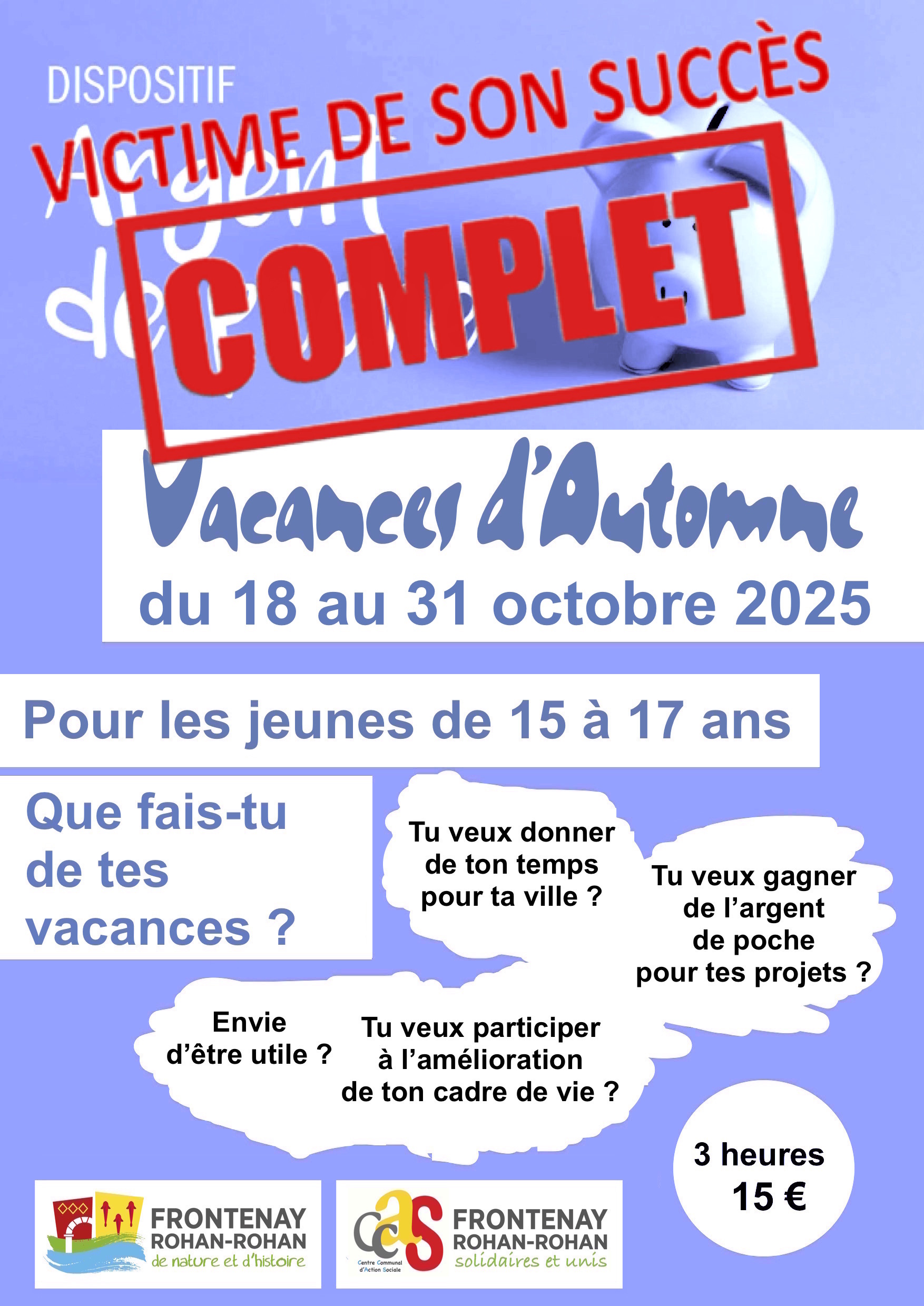 argent de poche 2025 f